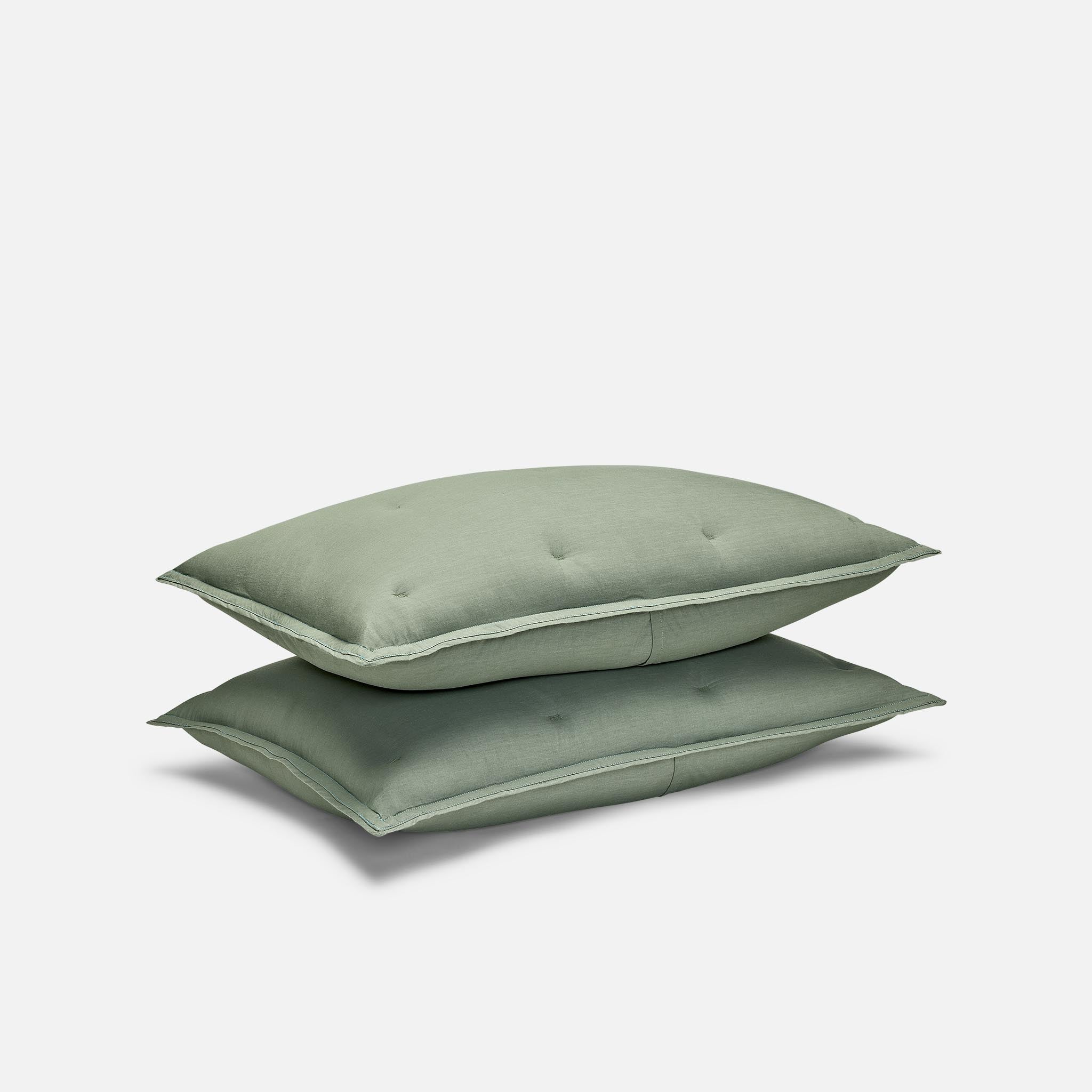 Washed Classic Percale Sham Set