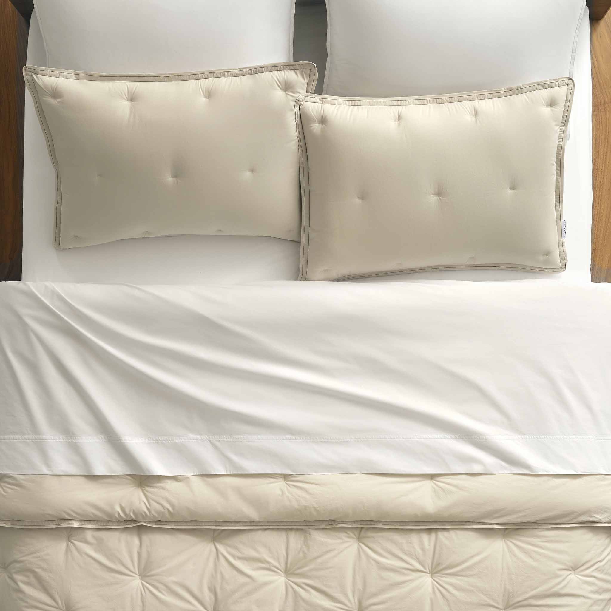 Washed Classic Percale Comforter Set