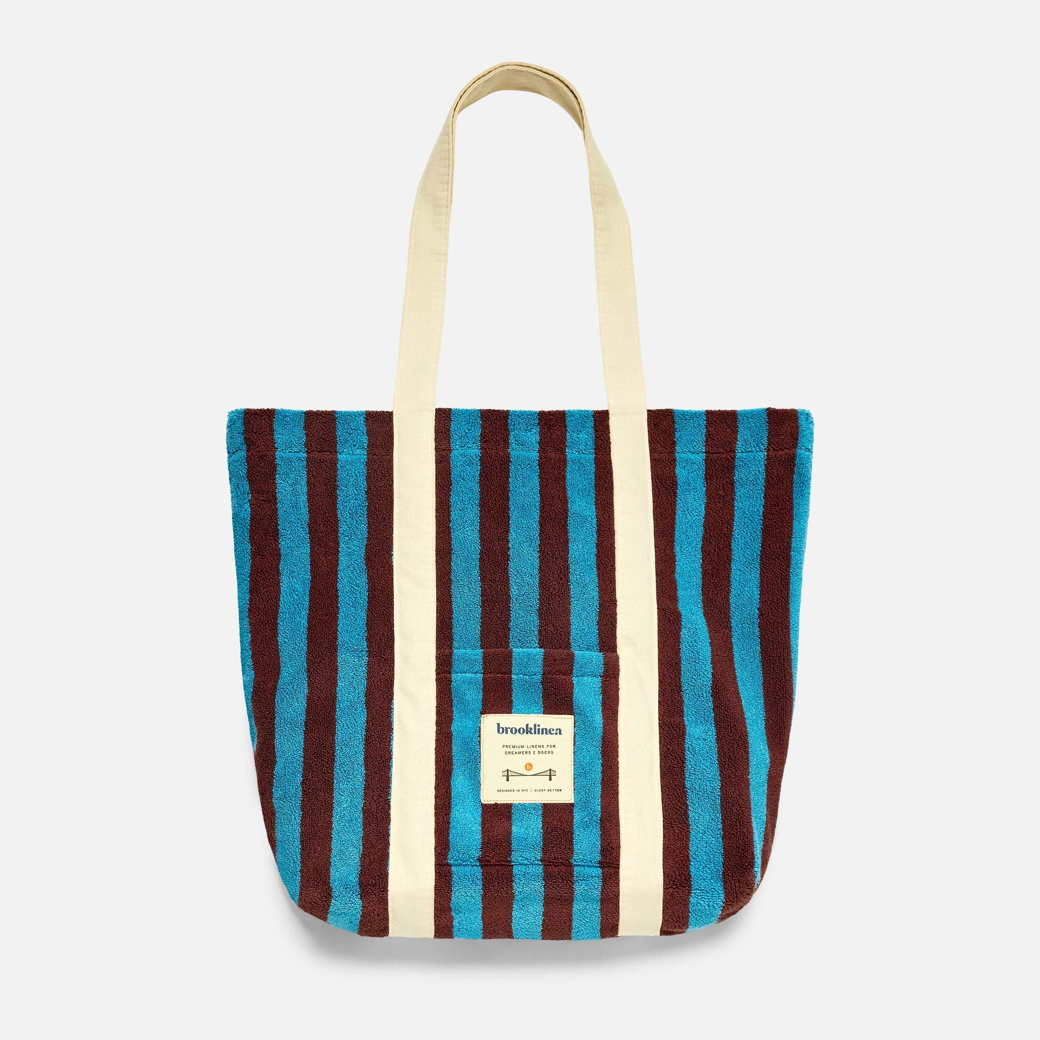 Surfside Stripe Terry Tote