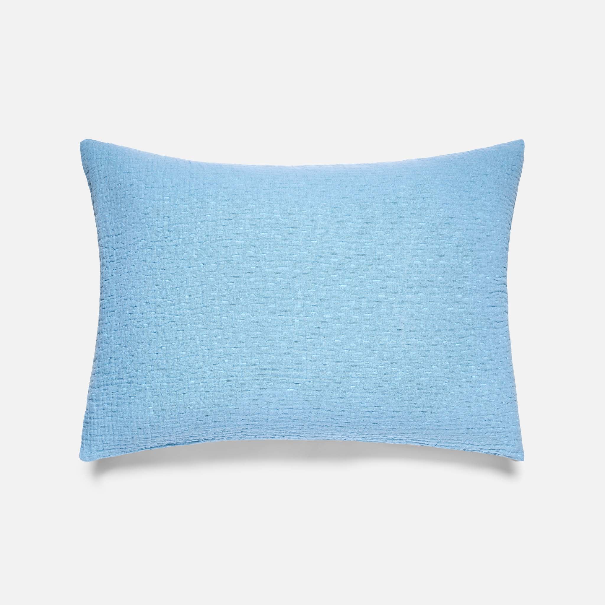Breezeweave Crinkle Cotton Sham Set