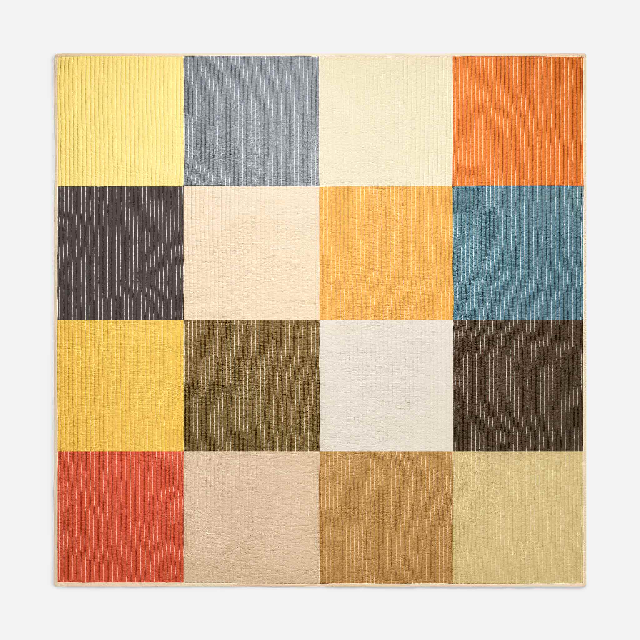Colorblock Patchwork Quilt