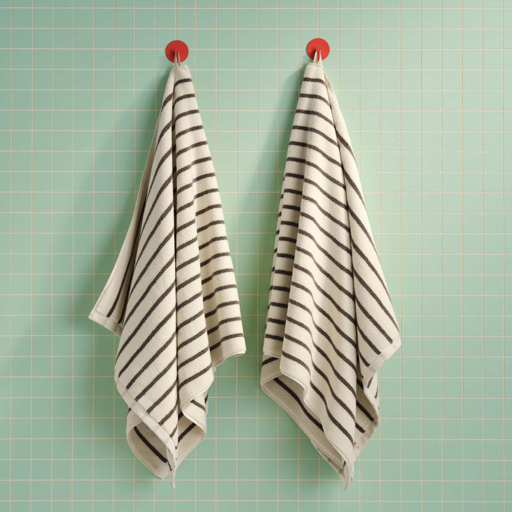 Super-Plush Turkish Cotton Bath Towels Set of 2