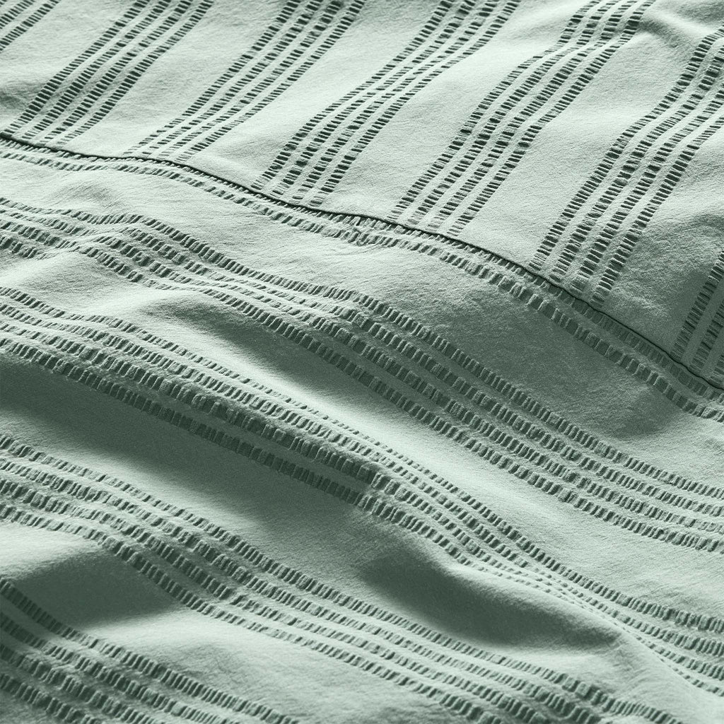 Seersucker Classic Percale Duvet Set