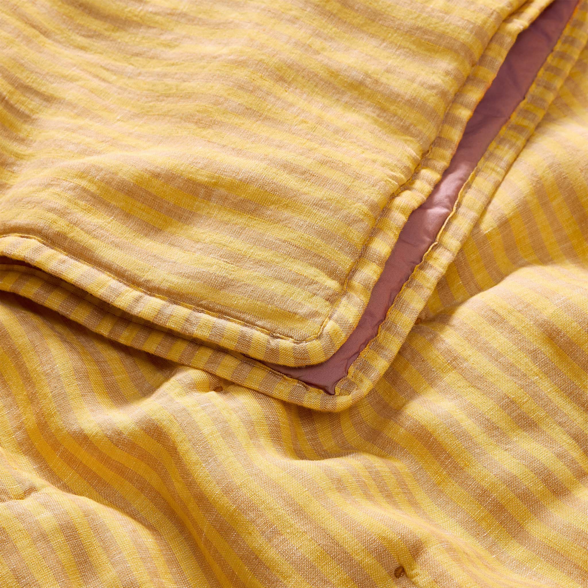 Washed European Linen Quilt Set