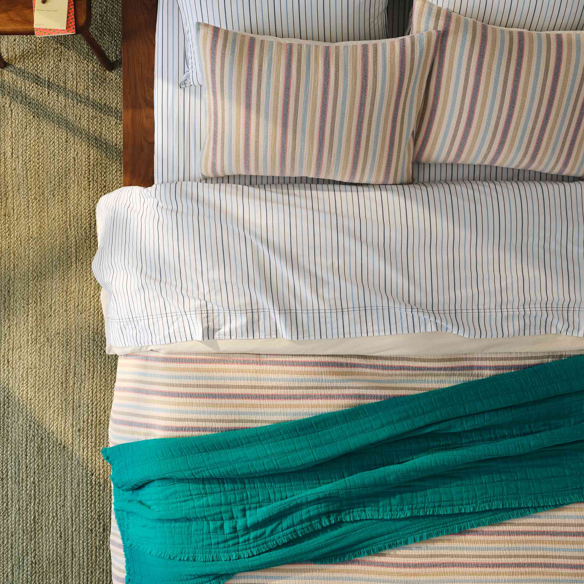 Sunwashed Stripe Sham Set