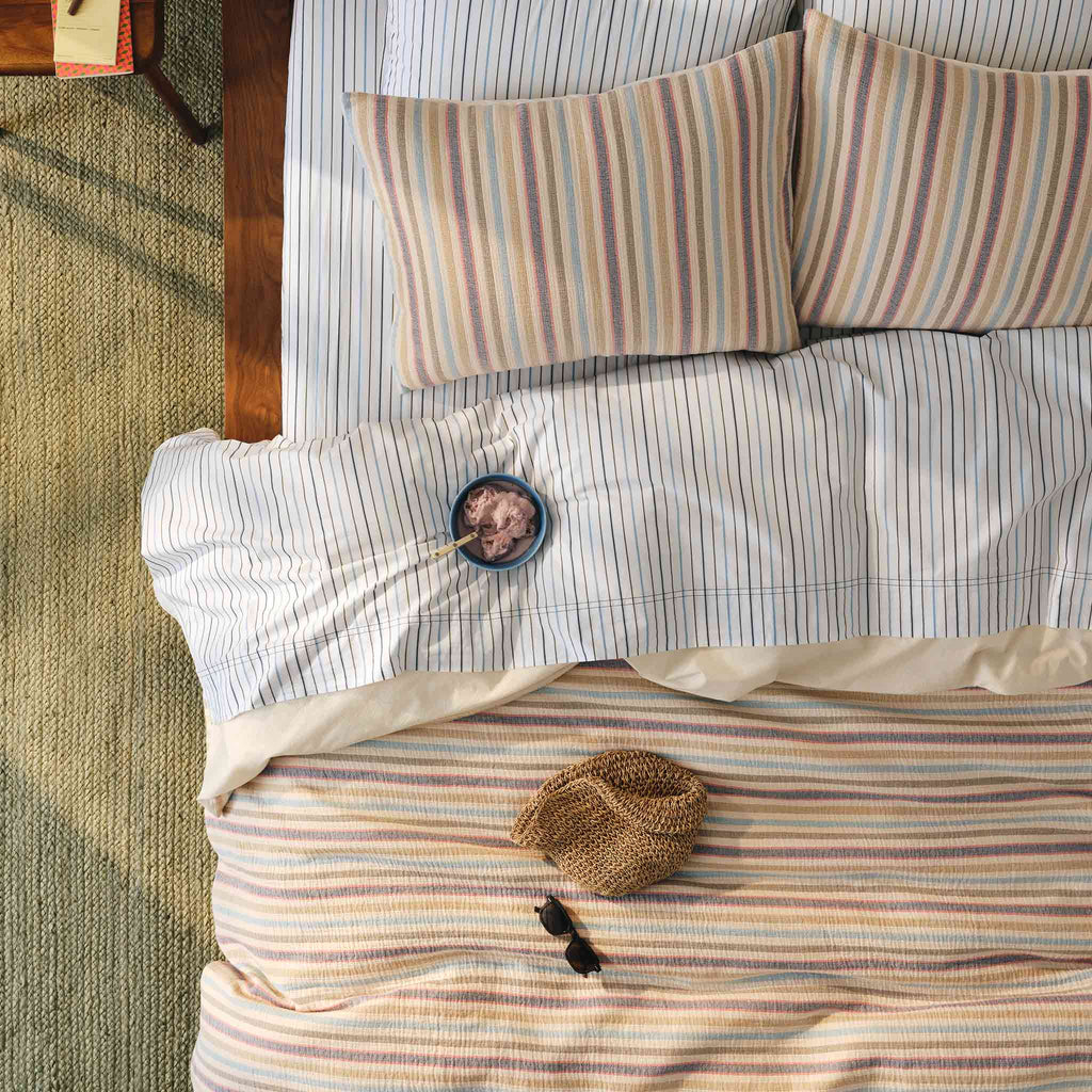 Sunwashed Stripe Sham Set