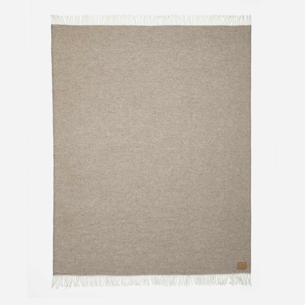 Pure Wool Throw Blanket