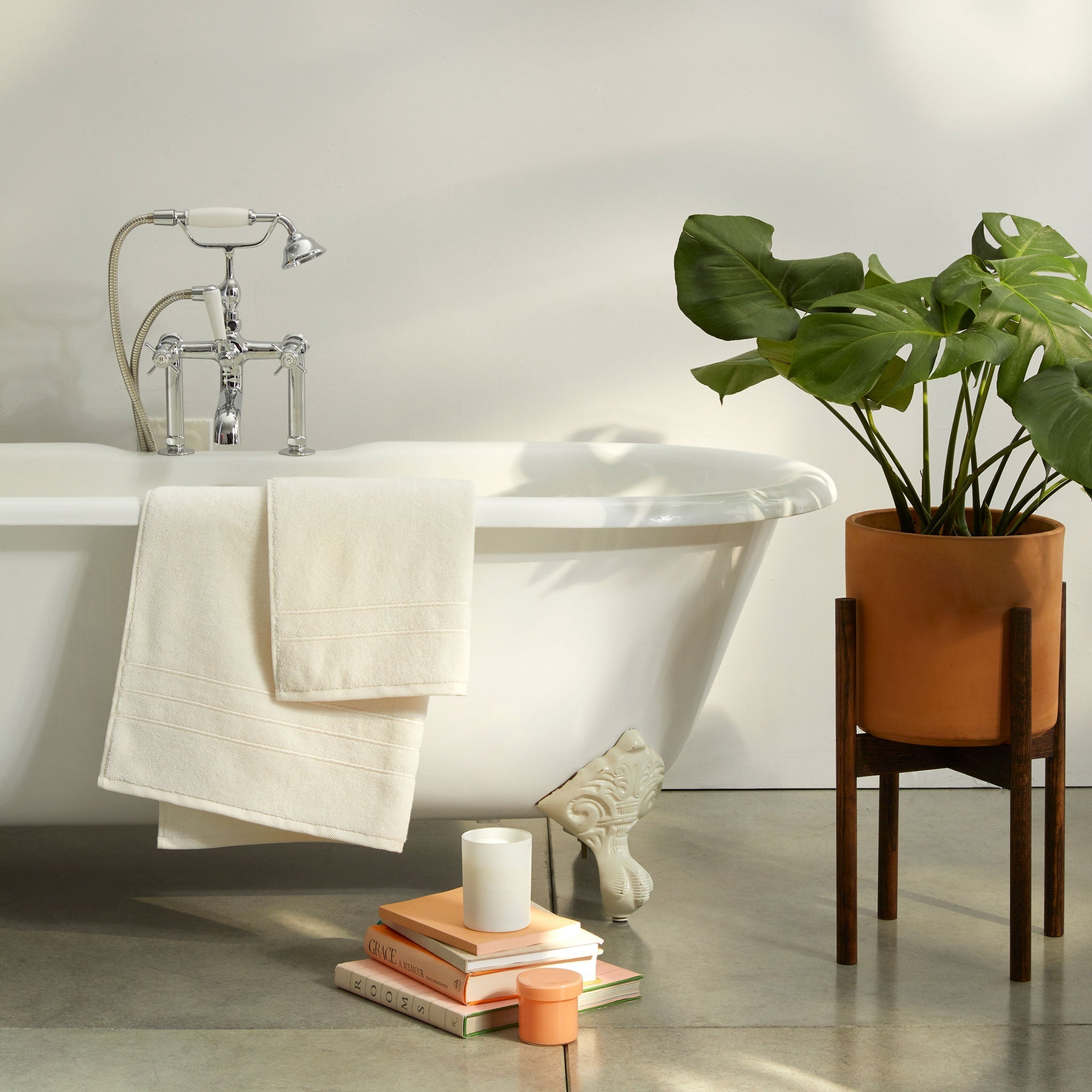 Super-Plush Turkish Cotton Bath Towels Set of 2 - Last Call